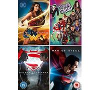 DC 4 Film Collection [DVD] [2017] [Region 2]