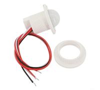DC 5-24V 5A Mini Détecteur de Mouvement Infrarouge Réglable avec Auto On Off, Retard et Photosensible Fonctions pour LED Light Strip et Économie d'Energie