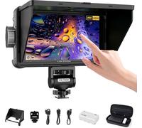 Dc-550 Moniteur De Champ De Caméra 3d Lut Camera Field Monitor 1200nits 5,5"" Moniteur De Caméra Dslr Avec Sunshade Hood/Batterie H 1920x1080 4k Hdmi Dans Et Hors Moniteur De Camé[Hero2408]
