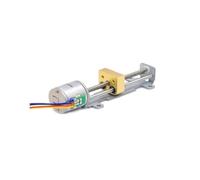DC 5V/12V 15mm/20mm Stepper Stepping electronic starter A 35mm Stroke Stroke Linear Screw Nut Slider 2-phase 4-wire(B 55mm Stroke)