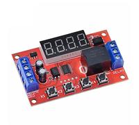 DC 5V 12V 24V 10A Module de relais temporisation réglable LED numérique minuterie interrupteur déclenchement commande