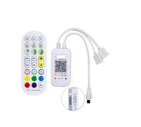 DC 5V 12V 24V couleur de rêve télécommande RVB 24 touches contrôleur infrarouge application Bluetooth adaptée à la bande de lumière LED ambiante ws2812 ws2811