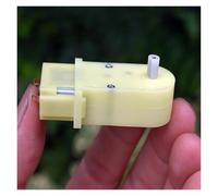 DC 5V-6V Miniature Worm Gear electronic starter Slow Speed 60-70RPM Gearbox Mute D Shaft IINKUEYK
