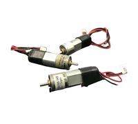 DC 5V 9V 12V Slow Speed 16mm Full Metal Gear electronic starter Gearbox Robot Smart Car IINKUEYK(250RPM)