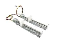 DC 5V Precision Stepper stepping electronic starter 80mm Stroke Linear Actuator 2-phase 4-wire 15.5 Ohms DIY NWPNLXEA(Model B)