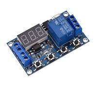 DC 6-30V Digital LED Relais Board Cycle Timing Circuit Switch Timer Delay Module Micro USB 5V