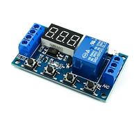 DC 6-30V Support Micro USB 5V LED affichage automatisation Cycle retard minuterie arrêt relais 6V 9V 12V 24V