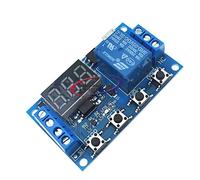 DC 6 V ~ 30 V Multifonction Déclencheur Delay Time Module Commutateur Relais Cycle Minuteur Chiffre Affichage LED Micro USB 5 V