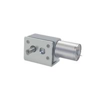 DC 6V 12V 24V 2-375RPM Worm Gearbox electronic starter JGY370 Large Torque Metal Turbine Self-locking Force Strong Wheel Speed Reducer NWPNLXEA(160RPM,12V)