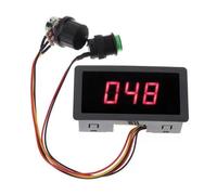 DC 6V 12V 24V 6A PWM DC Brushed Motor Speed Controller Infinitely Variable Led Digital Display Motor Control Module