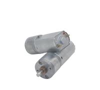 DC 6V 12V 24V Gear Motor 20-833RPM CW CCW Speed Reduction Gearbox Motor JGA20-180 Electric Engine DIY Accessories Car Boat Model(200RPM_12V)