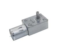 DC 6V 12V 24V JGY370 Large Torque Metal Worm Gear electronic starter Self-locking Force Strong 2rpm-375rpm Slow Speed electronic starter IINKUEYK(10RPM,12V)