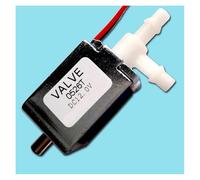 DC 6V/12V/24V Two-position Three-way Solenoid Valve Gas Air Flow Control Valve IINKUEYK(6V)