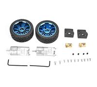 DC 6V 280RPM 25GA370 Ensemble de Moteur de Codeur 4mm Arbre DC Motoréducteur avec Support de Fixation 65mm Kits de Roues pour Smart Car Robot DIY