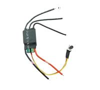 DC 7-24V 200W 3 Phase BLDC Brushless electronic starter Driver Hallless DC electronic starter Drive Board Speed Controller Module with Potentiometer IINKUEYK