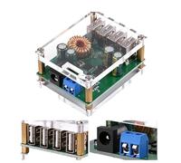 DC 9 V 12 V 24 V 36 V 48 V 7-60 V vers 5 V Convertisseur de tension Transformateur 5 A Volt Module d'alimentation 4 USB avec étui