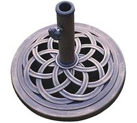 DC America Pied de parasol rond en pierre artificielle env. 46 cm