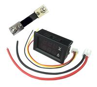 DC Amp Meter - Digital Voltage Meter, LED Display Panel, Electrical Measurement Tool | Professional Voltage Reader, Beginner Friendly Instrument, Multi-Function Power Monitor, Accurate DC Voltages