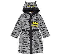 Dc bandes dessinées batman robe garçons enfants chevalier gris blanc pjs 10-11 ans
