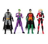 Lot de 4 figurines Batman 30 cm comprenant Batman, Robin, Copperhead et Talon