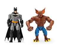 DC Batman Lot de 2 Figurines Batman et Man avec de Superbes Accessoires Échelle 10 cm