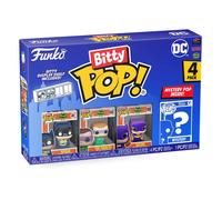 DC Bitty Pop Lot de 4 figurines en vinyle Batman Adam West 2,5 cm Funko
