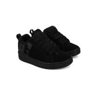 DC Boys' Court Graffik Skate Shoe, Black/Black, 3.5M US Big Kid, Noir, 36 EU