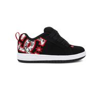 DC Boy's Shoes Court Graffik 005 - Black White Red 33, 005 Black White Red, 36.5 EU