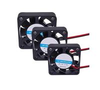 DC Brushless Fan with Two Lines 5V 12V 24V Industrial Cooling Fans Sleeve Bearing 25/30/35/40/50 * 10mm NWPNLXEA(DC4010-24V)