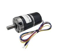 DC Brushless Planetary Geared electronic starter 12V 24V Long Life High Torque Low Speed Reversible Adjustable Speed Built-in Brushless Drive IINKUEYK(12v 16rpm 38kgf.cm,Shaft Diameter 8MM)