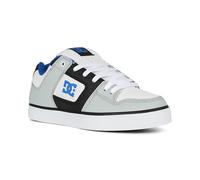DC Chaussures De Skate - Gris/Noir/Blanc - Hommes - Cuir - Pointures UK