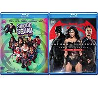 DC Cinematic Universe 2-Movie Bundle - Batman v Superman: Dawn of Justice (Ultimate Edition Extended Cut) & Suicide Squad (Extended Cut DVD + Blu-ray + Digital + Ultraviolet) Blu-ray Set