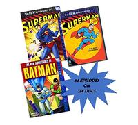 DC Comcis New Adventures DVD Collection: The New Adventures of Batman: The Complete Series / The New Adventures of Superman: The Complete Series (Seasons 1, 2 & 3)