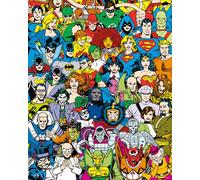 DC Comic - Mini-Poster - Retro Cast