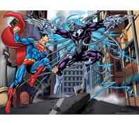 Dc Comic Sm32522 Superman Vs Electro Puzzle 3d Effet Jigsaw