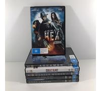 Dc Comic Superhero Bundle Lot 7 X Films Dvd: Jonah Hex, Aquaman, Shazam