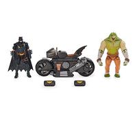 DC Comics Batman - Batcycle with 10 cm Killer Croc & Batman (6067444) [FIGURKA]