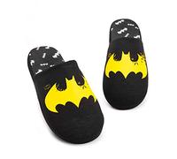 DC Comics Batman Batman Batman Mens sombre Chevight Jaune Logo Maison Chaussures
