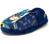 DC Comics Batman Boys Slippers, Blue, Size 8-2, bleu, 30 EU