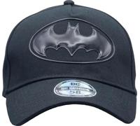 DC Comics Batman Casquette de baseball avec logo en caoutchouc Noir, Noir , Taille unique