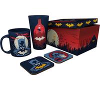 DC Comics Batman Coffret cadeau (tasse en céramique, verre à boire & dessous de verre)