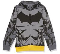 DC Comics Sweat à capuche zippé Big Batman Cosplay avec cape-Dc-Boys 4-20, noir, 5-6