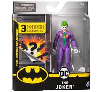 DC Comics – Figurine Batman 10 cm – Articulée, 3 accessoires – Jouet 3 ans et +