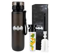 DC Comics Batman Gourde 1l A Infusion De Fruits - Tritan Bouteille Sans BPA | Infuseur Pour Water Bottle, Usage Sport Quotidien