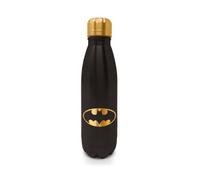 DC Comics Batman - Gourde métallique noire et or Bat signal