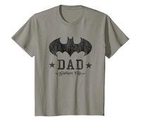 DC Comics Batman I Am Bat Dad Papa Père T-Shirt, Enfant, Ardoise, 2 Ans