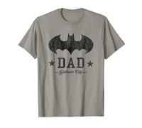 DC Comics Batman I Am Bat Dad Papa Père T-Shirt, Homme, Ardoise, XXL