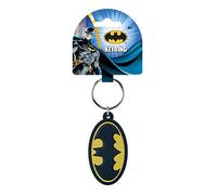 DC Comics Batman Logo Laser Cut Rubber Porte-Clés