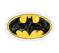 DC Comics Batman Logo Usé Autocollant Sticker
