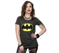 DC Comics Batman - Logo (Womens) - T-Shirt - Col Ras du Cou - Manches Courtes - Femme